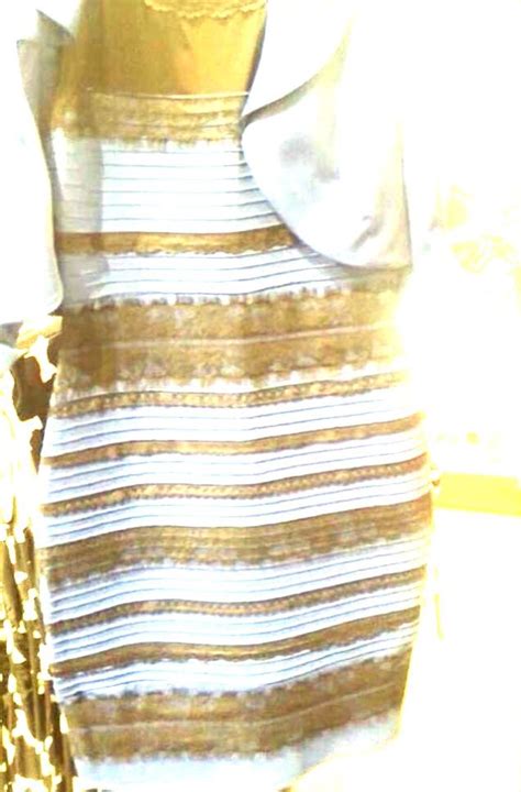 gold and white dress optical illusion|why do some people see gold and white dress.